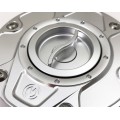 Motocorse Billet Aluminum Gas Cap for Ducati Multistrada V4 / 1200 / 1260 / 950, Diavel 1260, and Hypermotard 950